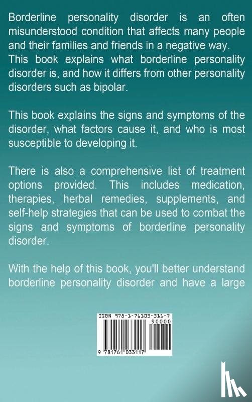 Stone, Alyssa - Borderline Personality Disorder