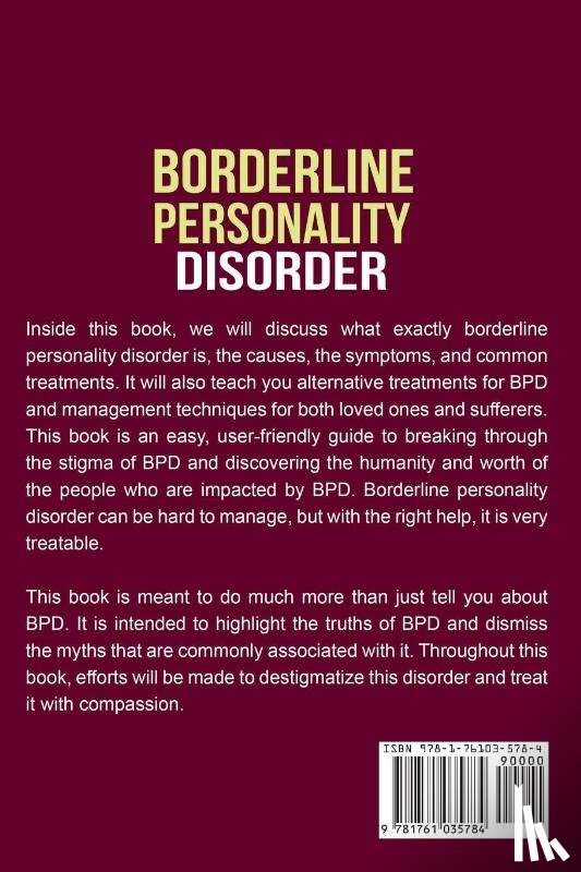 Rose, Jessica - Borderline Personality Disorder