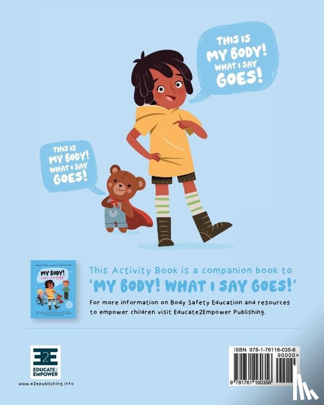 Sanders, Jayneen - My Body! What I Say Goes! Activity Book 2nd Edition