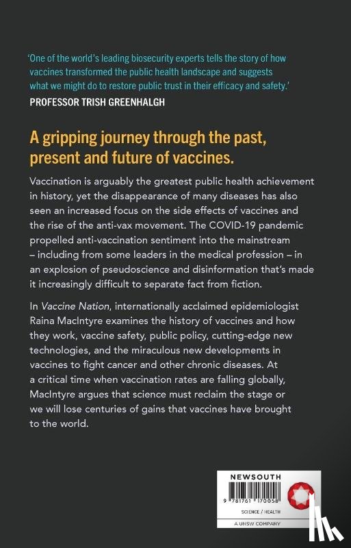 MacIntyre, Raina - Vaccine Nation