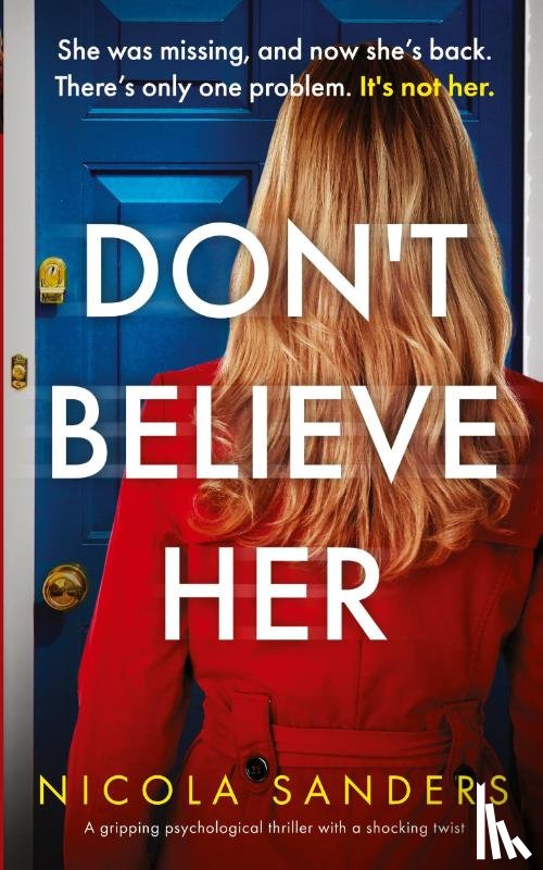Sanders, Nicola - Don't Believe Her