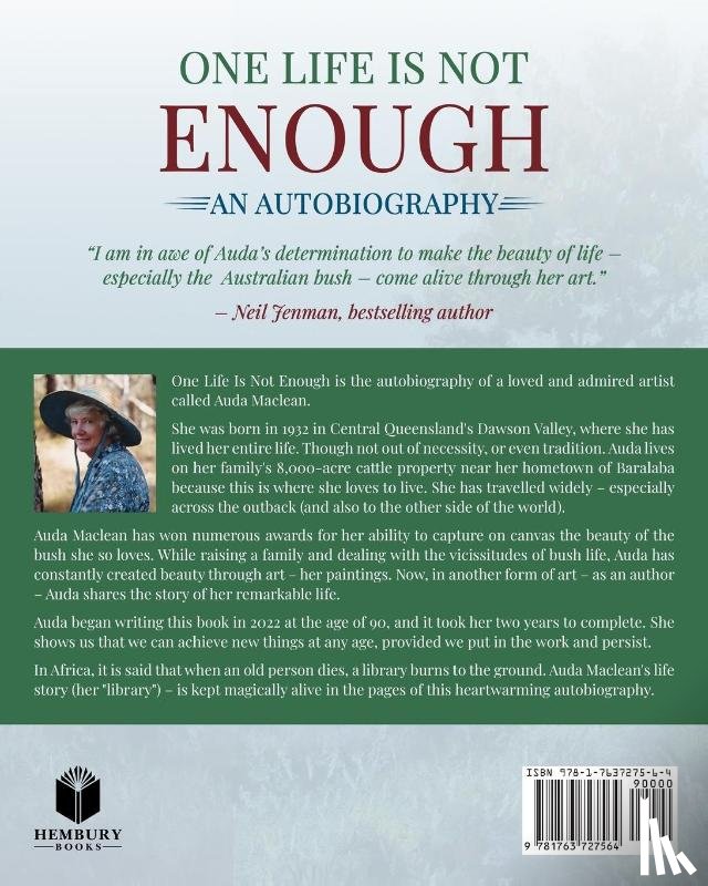 Maclean, Auda - One Life is Not Enough