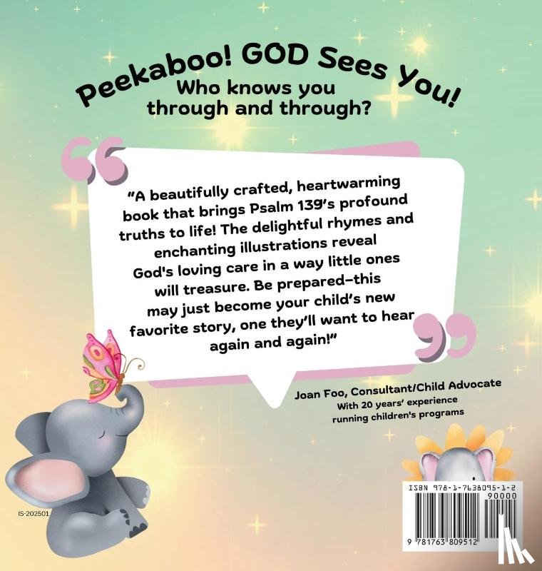 Perera, Theresa - Peekaboo! GOD Sees You! Based on Psalm 139