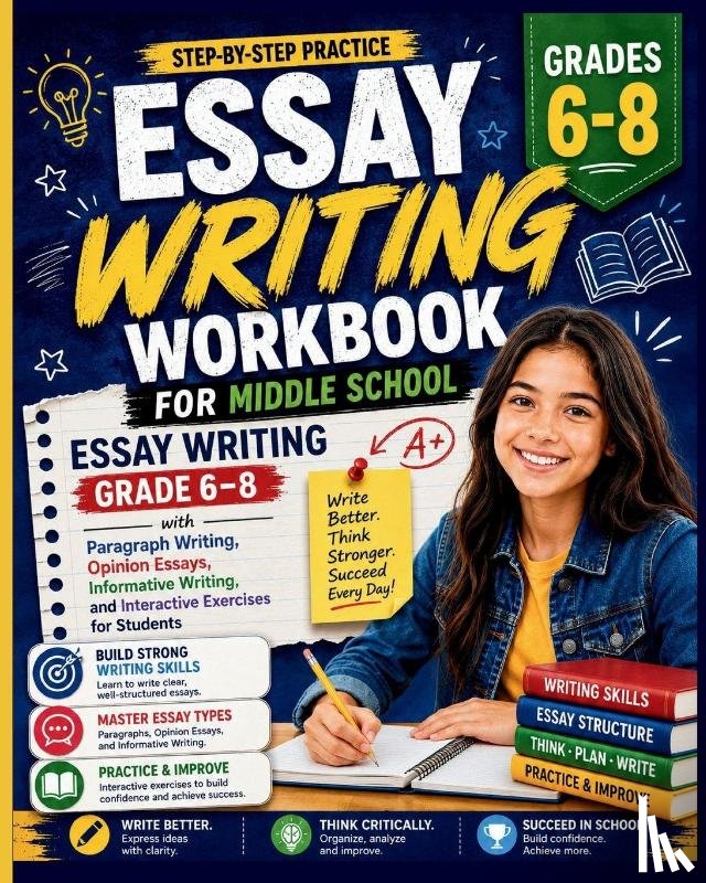 Fanatomy - Essay Writing Workbook for Middle School