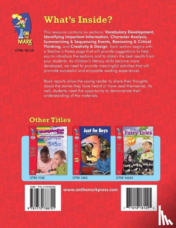 Summers, Eleanor - Book Reports Grades 3-4