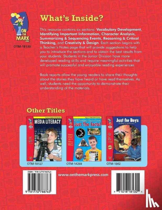 Summers, Eleanor - Book Reports Grades 5-6