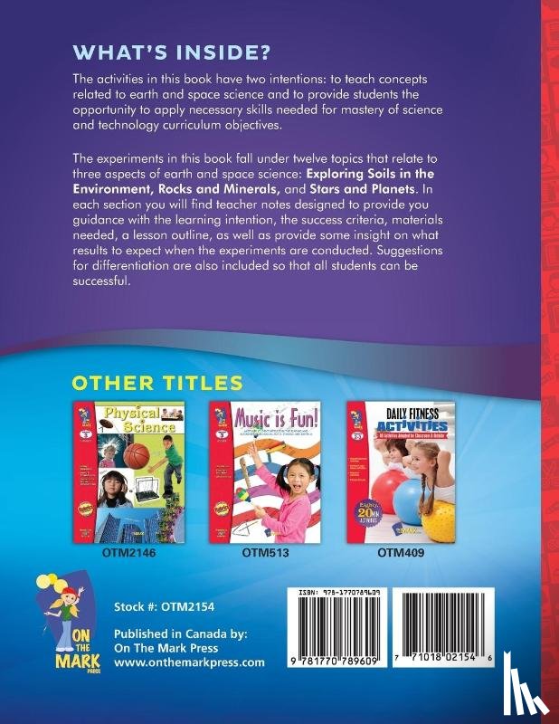 Bellaire, Tracy - Earth, Weather & Waste - Earth Science Grade 3