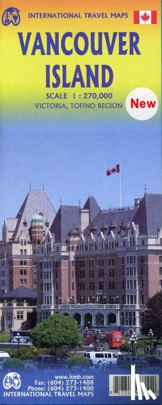  - International Travel Map Vancouver Island