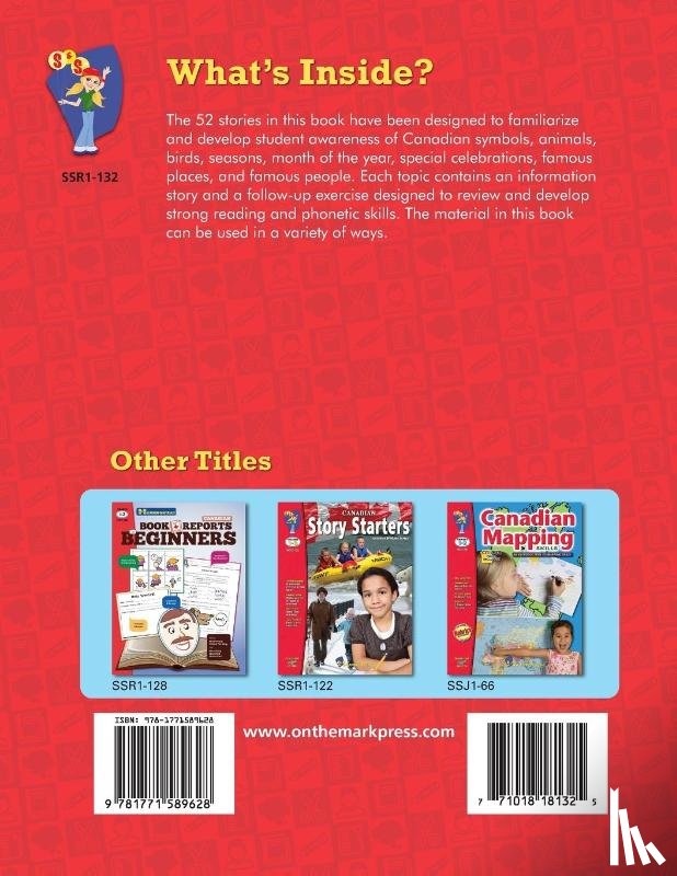 Solski, Ruth - 52 Weekly Nonfiction Stories About Canada Grades 1-2