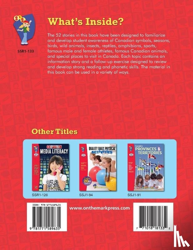 Solski, Ruth - 52 Weekly Nonfiction Stories About Canada Grades 2-3
