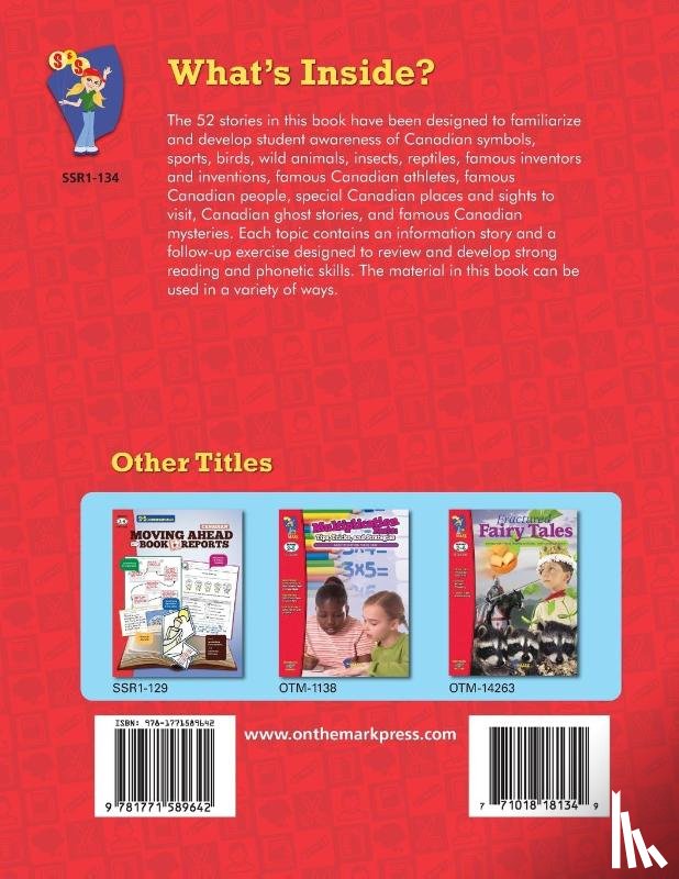 Solski, Ruth - 52 Weekly Nonfiction Stories About Canada Grades 3-4