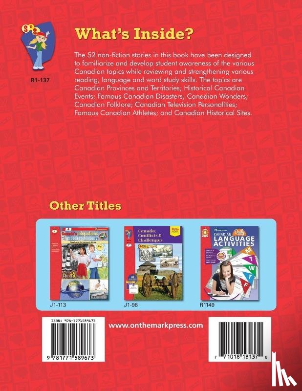 Solski, Ruth - 52 Weekly Nonfiction Stories About Canada Grades 6-7
