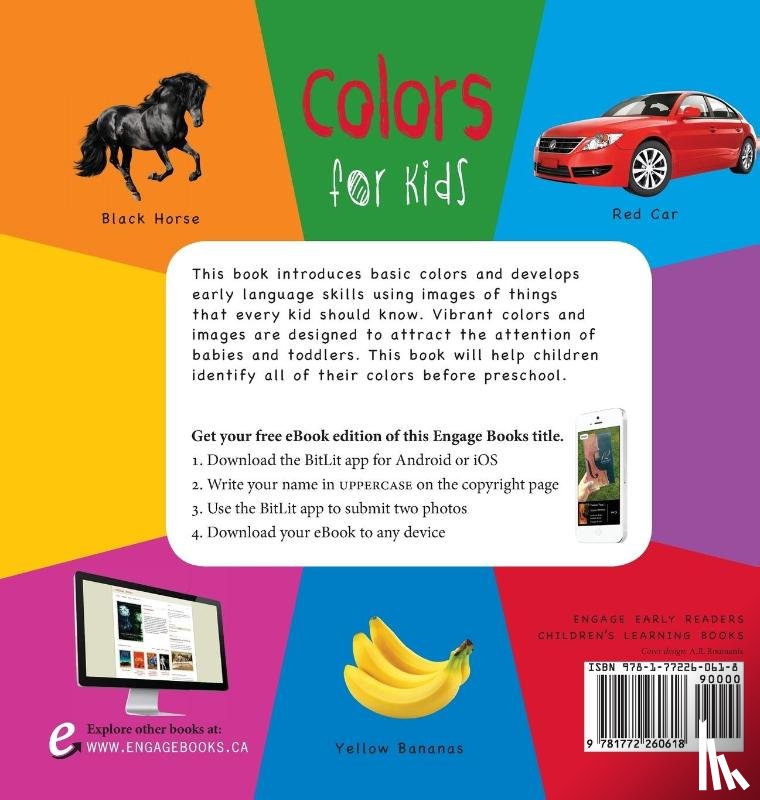 Martin, Dayna - Colors for Kids age 1-3 (Engage Early Readers