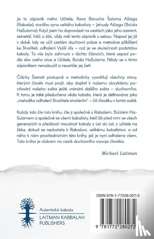 Ashlag, Yehuda Leib - Samati (Slysel Jsem)