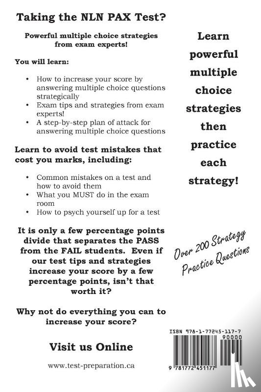 Complete Test Preparation Inc - NLN PAX Test Strategy!