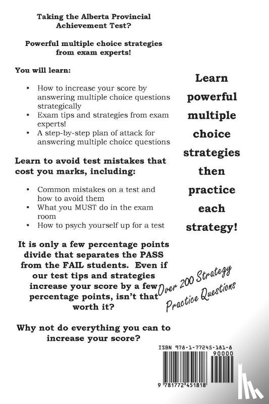 Complete Test Preparation Inc - Alberta Provincial Achievement Test Strategy