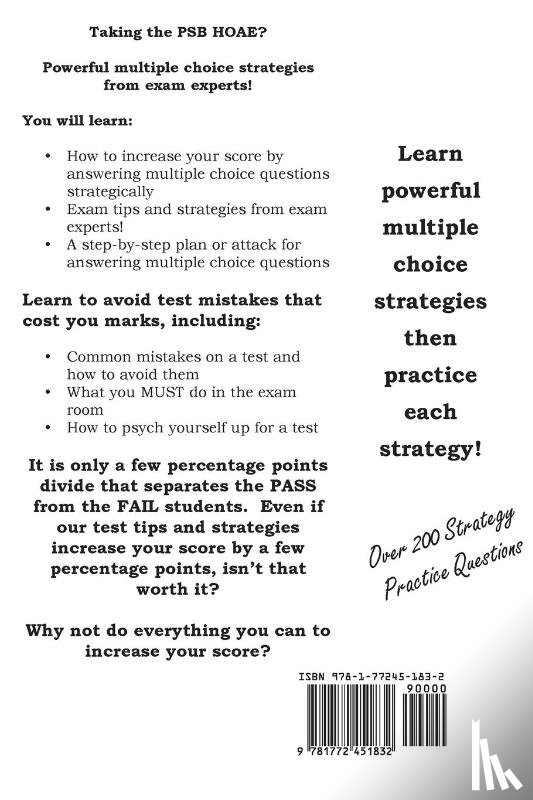 Complete Test Preparation Inc - PSB HOAE Test Strategy