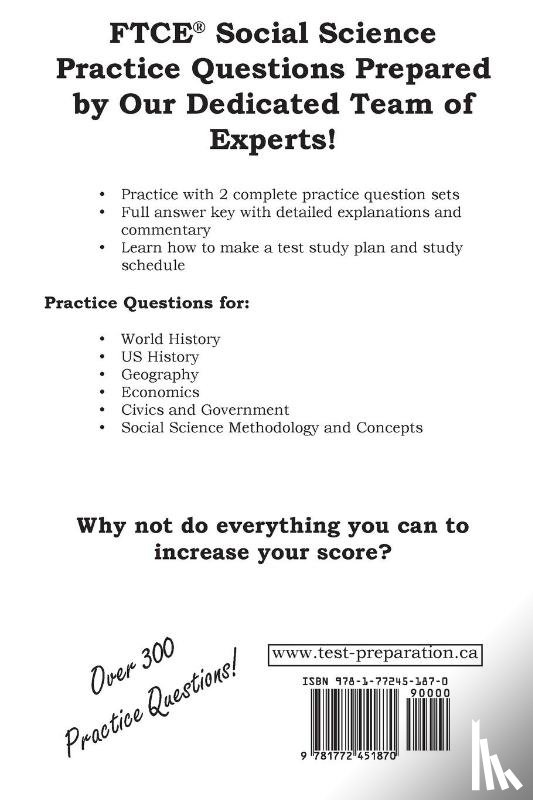 Complete Test Preparation Inc - FTCE Social Science 6-12
