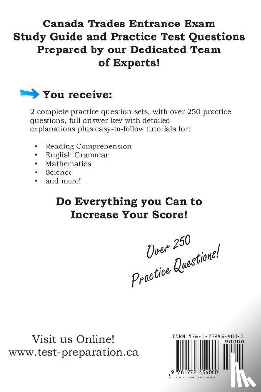 Complete Test Preparation Inc. - Canada Trades Entrance