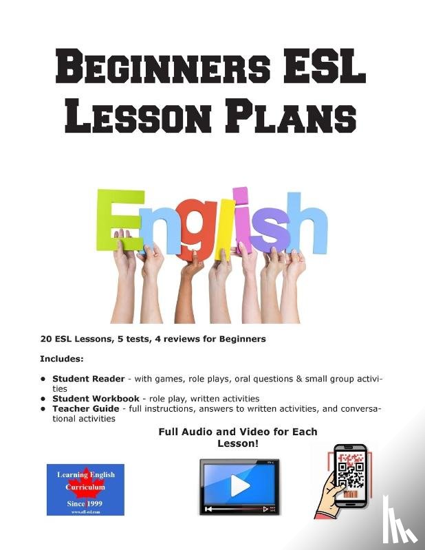 Learning English Curriculum - Beginners ESL Lesson Plans