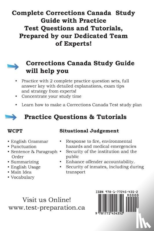 Complete Test Preparation Inc. - Canadian Corrections Officer Test Prep
