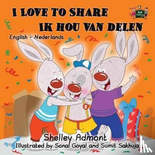 Admont, Shelley, Books, Kidkiddos - I Love to Share Ik hou van delen