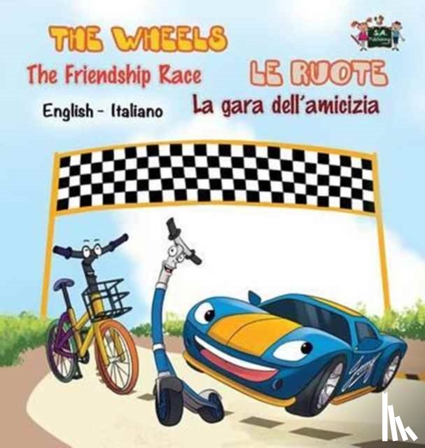 Books, Kidkiddos, Nusinsky, Inna - The Wheels -The Friendship Race Le ruote - La gara dell'amicizia