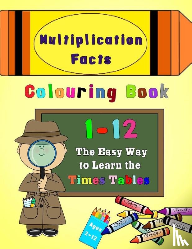 Press, Magdalene - Multiplication Facts Colouring Book 1-12