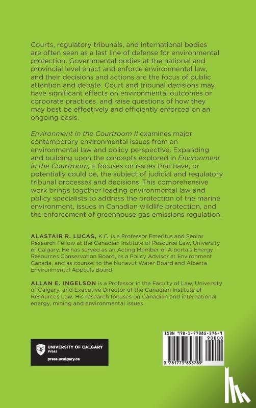  - Environment in the Courtroom, Volume II