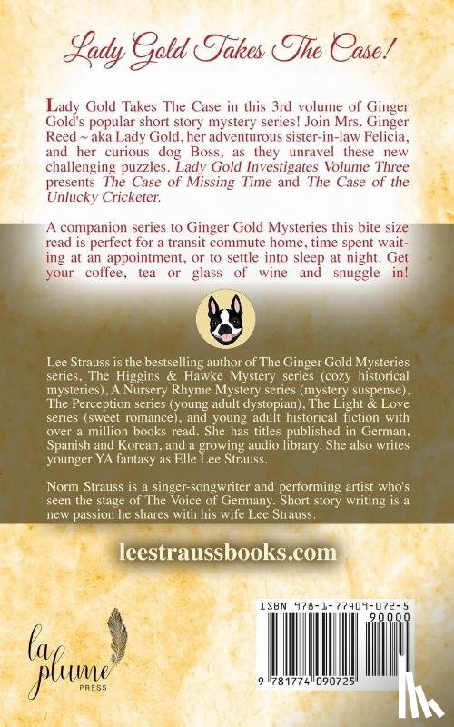 Strauss, Norm, Strauss, Lee - Lady Gold Investigates Volume 3