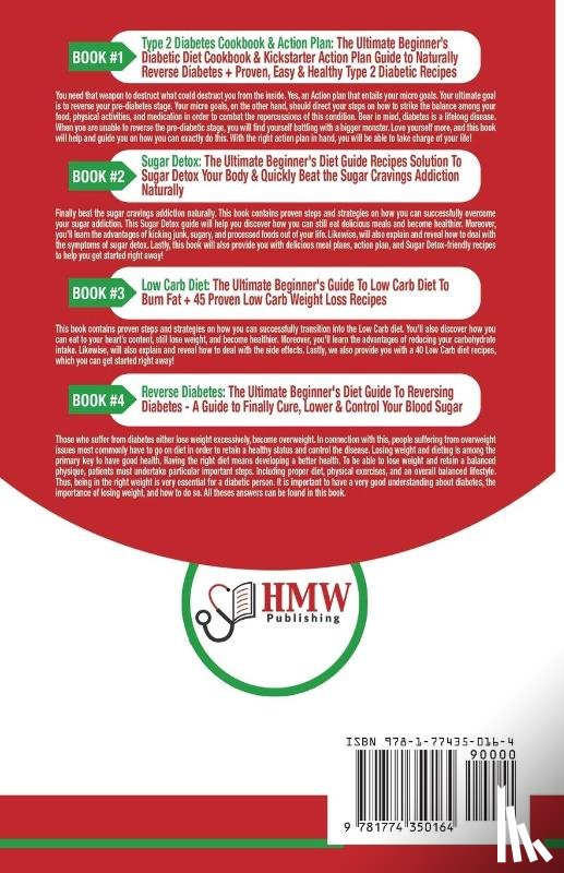 Louissa, Jennifer, Jacobs, Simone - Type 2 Diabetes Cookbook & Action Plan, Sugar Detox, Low Carb Diet & Reverse Diabetes - 4 Books in 1 Bundle