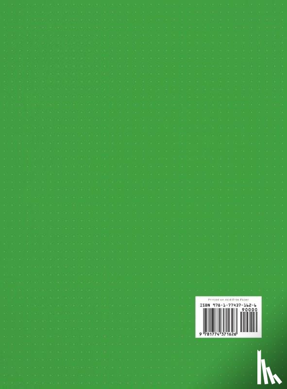 Blank Classic - Large 8.5 x 11 Dotted Bullet Journal (Spring Green #15) Hardcover - 245 Numbered Pages