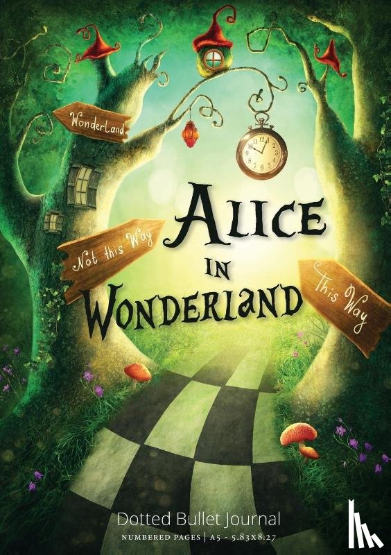 Blank Classic - Alice in Wonderland Dotted Bullet Journal