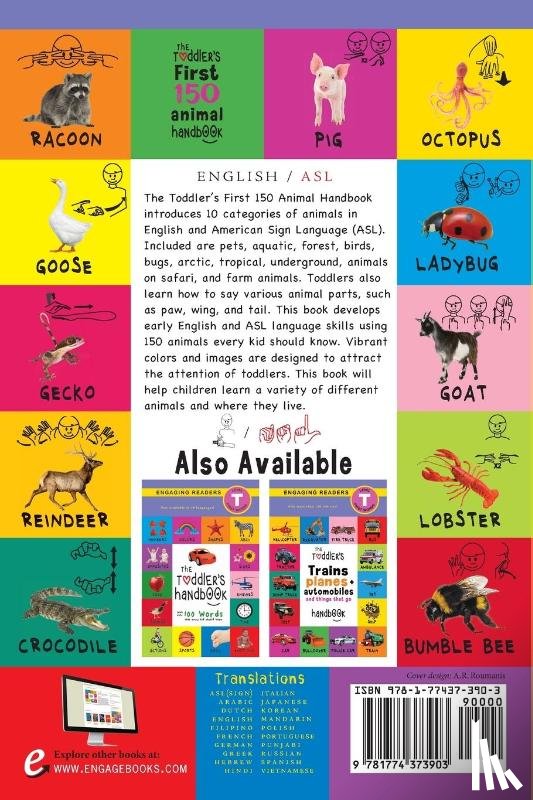 Lee, Ashley - The Toddler's First 150 Animal Handbook