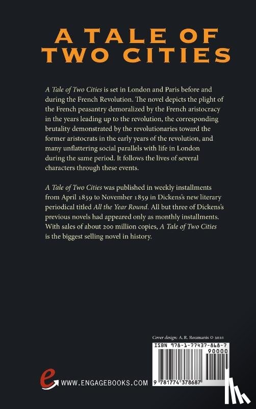 Dickens, Charles - A Tale of Two Cities (Deluxe Library Binding)