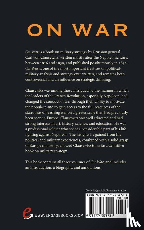 Von Clausewitz, Carl - On War (Deluxe Library Edition) (Annotated)