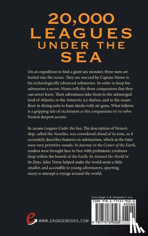 Verne, Jules - 20,000 Leagues Under the Sea (Deluxe Library Edition)
