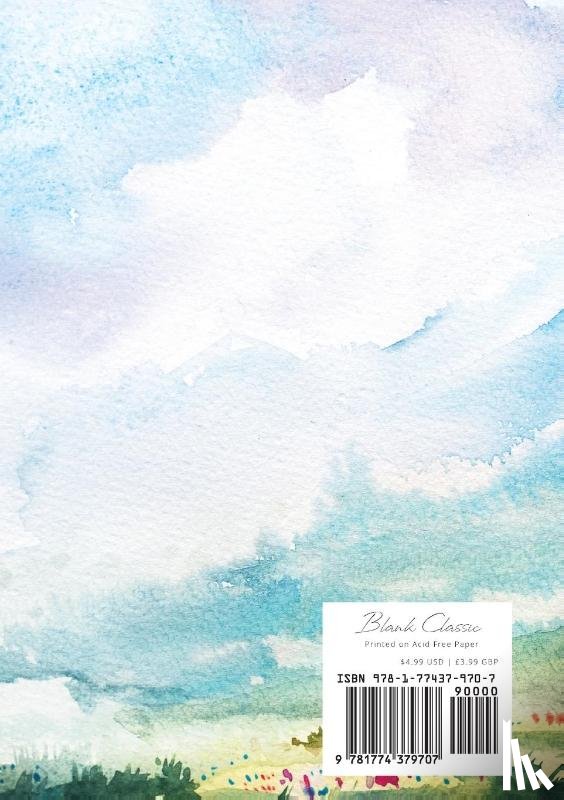 Blank Classic - Watercolor Hillside - Dotted Bullet Journal
