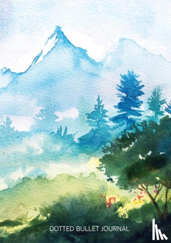 Blank Classic - Watercolor Hillside - Dotted Bullet Journal