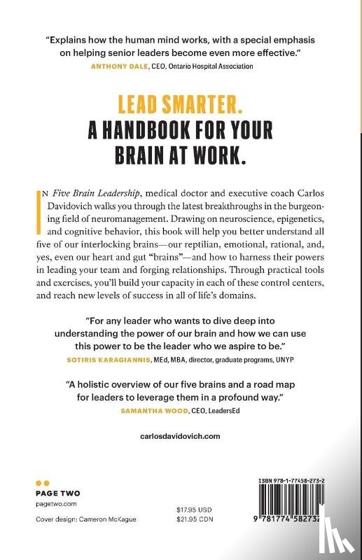 Carlos Davidovich, Jennifer Brunton - Five Brain Leadership