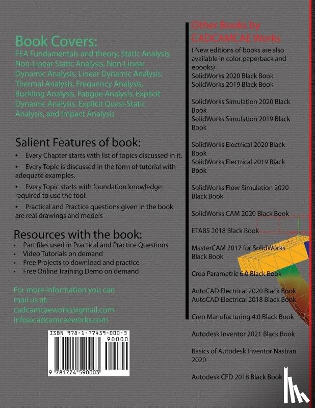 Verma, Gaurav, Weber, Matt - Basics of Autodesk Inventor Nastran 2021 (Colored)
