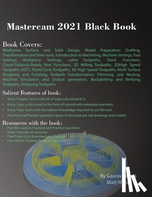 Verma, Gaurav, Weber, Matt - Mastercam 2021 Black Book