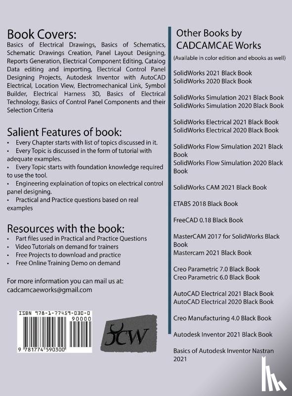 Verma, Gaurav, Weber, Matt - AutoCAD Electrical 2022 Black Book (Colored)