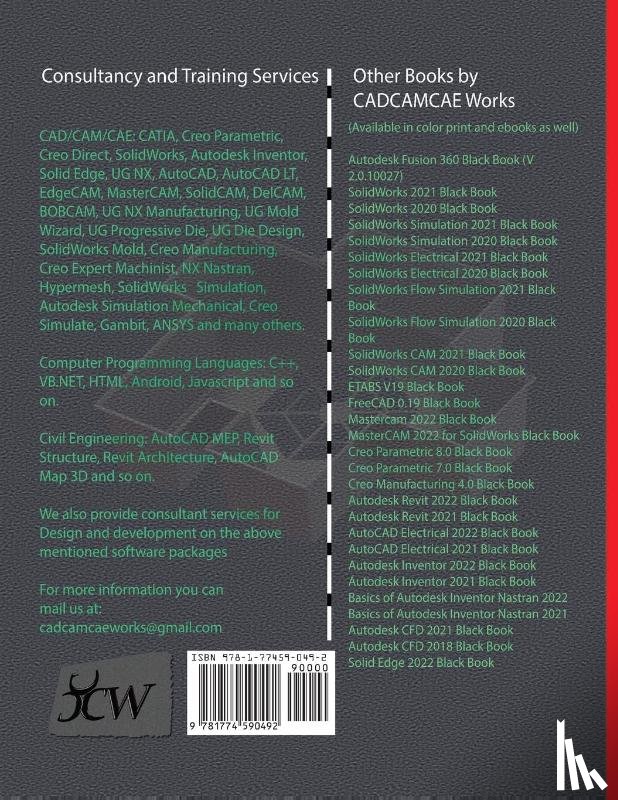 Verma, Gaurav, Weber, Matt - SolidWorks 2022 Black Book