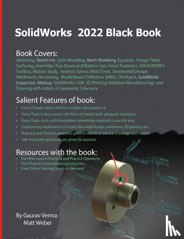 Verma, Gaurav, Weber, Matt - SolidWorks 2022 Black Book