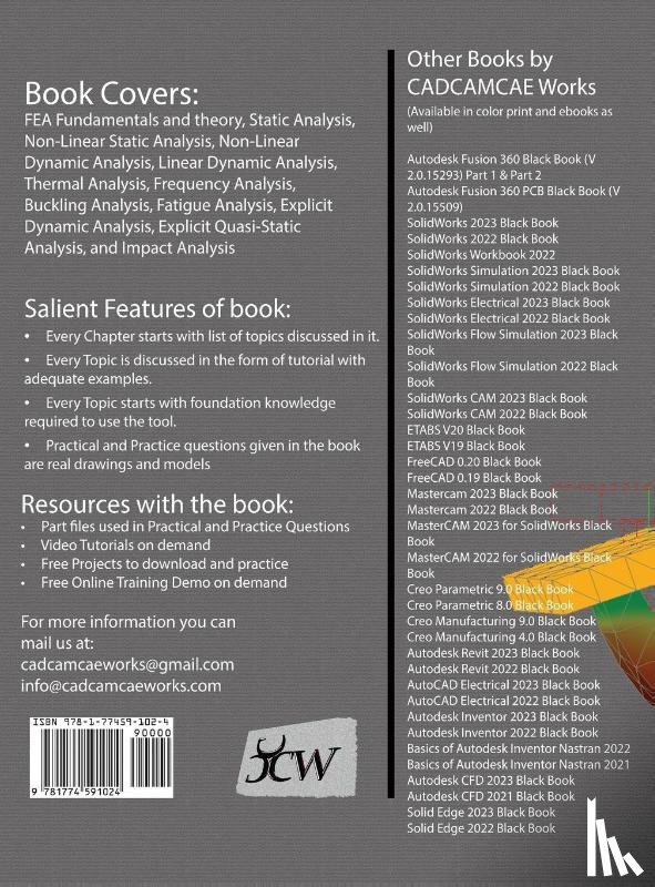 Verma, Gaurav, Weber, Matt - Basics of Autodesk Inventor Nastran 2024