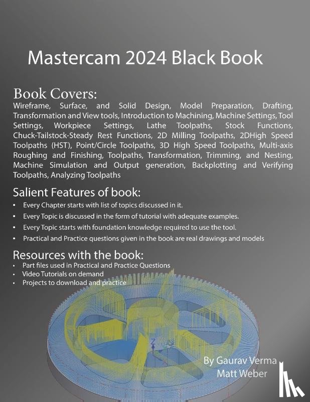 Verma, Gaurav - Mastercam 2024 Black Book