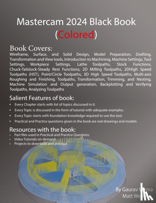 Verma, Gaurav - Mastercam 2024 Black Book