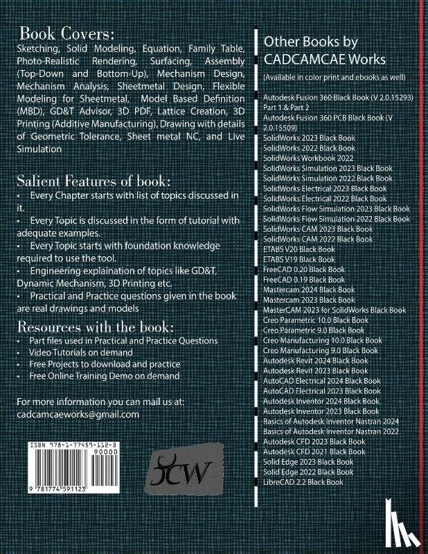 Verma, Gaurav, Weber, Matt - Creo Parametric 10.0 Black Book