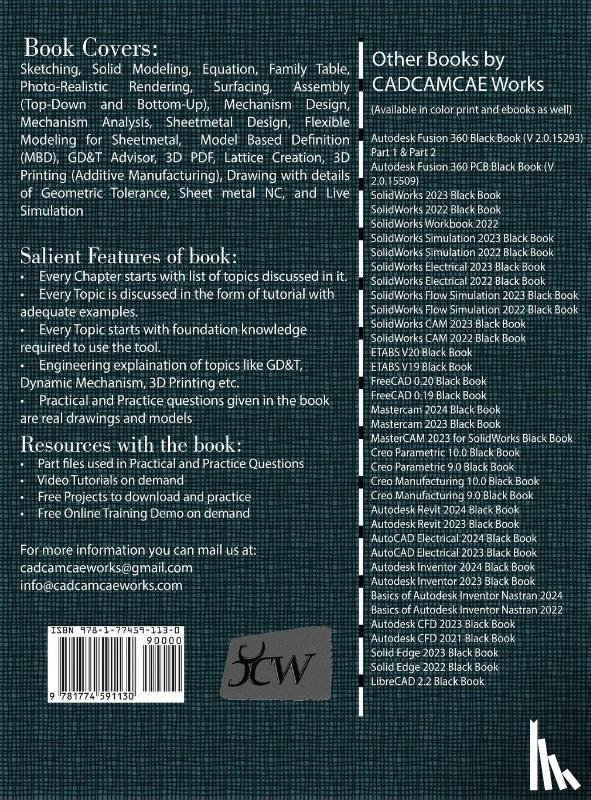 Verma, Gaurav, Weber, Matt - Creo Parametric 10.0 Black Book